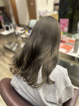 オリーブグレージュ/ダブルカラー