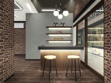 The Barber Creation Rosso【2月11日OPEN(予定)】の雰囲気(カフェブースも併設してあります)