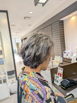 ブルーテーフ(Bleu Terre)&nbsp;盛岡【メンズ白髪ぼかしぼかしバレイヤージュ】ロングボブ◎