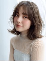 ダル 渋谷/表参道(DAL.)&nbsp;顔周りカットハッシュカットダークブラウンワンホンレイヤー韓国