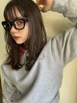 フランチェスカ(Francesca)&nbsp;透明感カラー　ベージュカラー　レイヤースタイル