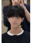 韓国アイドル風ゆるふわシースルーマッシュ