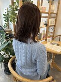 ミディアムレイヤー/レイヤー/ラベンダー/20代/30代/40代/50代
