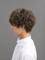 ソラヘアー(SORA hair) ラフ質感で魅せる大人フェザーマッシュパーマ