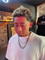 MEN'S DAMDEE TOKYO 柏店【ダムディー】バーバー/フェード/メンズパーマ/理容室/眉毛&nbsp;ニュアンスパーマ/ニュアンスウルフ/スペインカール[柏/理容室]