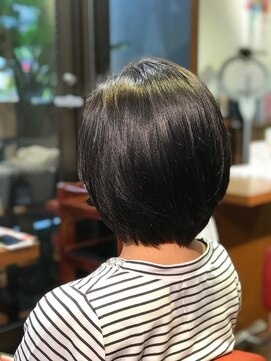 ヘアートゥリース(hair trees) 大人ツヤボブ　　　 hair trees【溝の口】