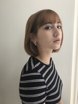 ロンド 銀座(Lond)&nbsp;ハイトーンナチュラルボブ　担当：石畑結華