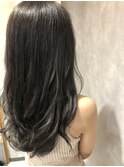 赤味抹殺グレージュブルー 《glow シマブクロ》