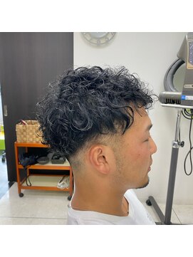 ハイブリッド サロン ピース(HYBRID SALON peace by Holistic Organic) フェードパーマ