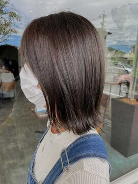 ビーワールド(B WORLD) 秋のつやつやグレージュカラー【藤枝/髪質改善/デザインカラー】