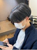韓国マッシュセンターパート/かき上げヘアメンズ/髪質改善