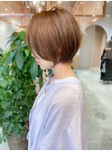 短過ぎない似合わせカット　アースカラーデザインカラー武井俊樹