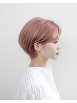 ルプラ ガーデン(le-pla garden) ピンクベージュ#ショート#ケアブリーチ#ダブルカラー#豊橋#豊川