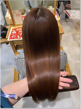 ブレンドバイハピネス(Blend by happiness) オレンジブラウン/髪質改善/イヤリングカラー/艶髪