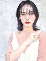 Liberte銀座 大人可愛いシースルー×外ハネボブ