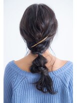 ユニックス モザイクモール港北店(UNIX)&nbsp;【UNIX港北店】ルーズ編みおろしアレンジ#ヘアセット#新横浜