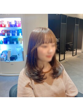 アドレバイハピネス(ADORE by happiness) レイヤースタイル ナチュラルブラウン 奈良大和八木 20代30代