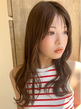 エステージ 鳳店(S-TAGE) シルキーベージュ×シースルーバング