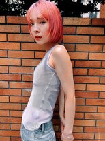 ロイジー(roijir)&nbsp;表参道roijir　ハイトーンピンク×ケアブリーチ