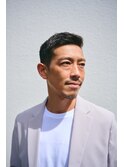 渋めの刈り上げショート 仙台 バーバー