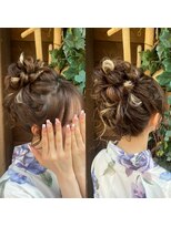 プーペ(pupe)&nbsp;お団子ヘア