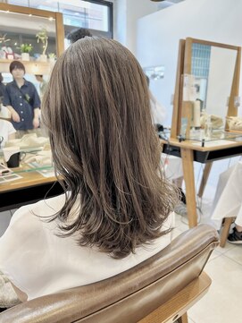 ディレクト 新宿(Direct) 前髪/マチルダボブ/アッシュベージュ/アッシュグレー/新宿8