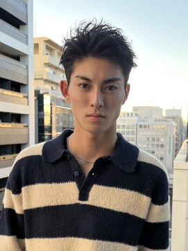 イヴォークトーキョーオーサカ(EVOKE TOKYO osaka) オールバックスパイキーショート