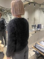 ビビト(bibito)&nbsp;bibito 大人のピンクベージュボブ　ストレートボブ