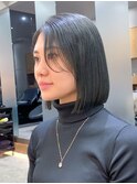 ◇ボブ 縮毛矯正 顔周りカット 表参道 髪質改善