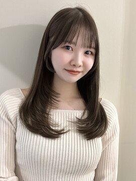 ユニコ(unico) 韓国風/レイヤー/顔まわり/前髪/小顔/透明感/髪質改善