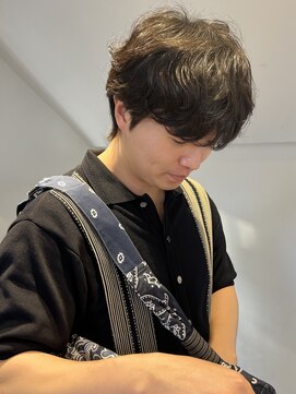 トレス(TRESS) メンズヘア　メンズパーマ　ヒッピーパーマ　韓国　原宿　表参道