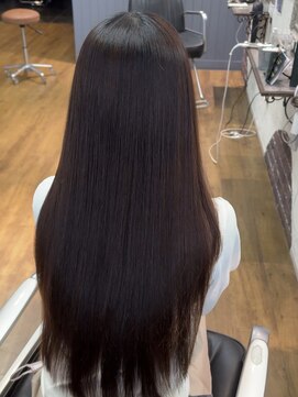 サロンドルテラ (Salon de Lutella) 酸性縮毛矯正× 【髪質改善】水素トリートメント