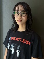 メイカ(MEIKA)&nbsp;【 外ハネミディアム × ラベンダーブラウン 】 浅野美紀