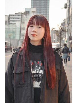 チカシツ(Chikashitsu) bordeaux long/takuya