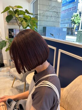 アンソル オブ リシェール(N'SOL of RICHAIR) 前髪/アンブレラカラー/こなれミディ/イメチェン/ウェーブパーマ