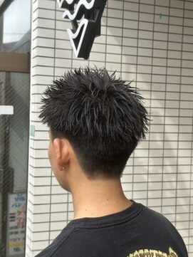 スウェル 船橋店(Swell) #ベリーショート#ダークアッシュ#ニュアンスパーマ#韓国マッシュ