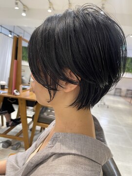 ネイロ 錦糸町(NeiRo) ★前下がりショートボブハンサムショートカットカラーパーマケア