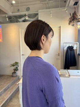 ロカ 表参道(loka) ショートボブ/ベージュカラー[表参道/ブリーチ/ハイライト]Mai