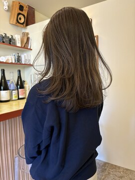 ヒントステーション(HINTSTATION) 〈浅草 半個室〉スウィングレイヤー/カーキグレージュ