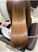 髪質改善ストレート