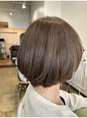 グレイジュ白髪ぼかし