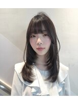 トニーアンドガイ 青山店(TONI & GUY)&nbsp;顔周りレイヤー×艶カラー