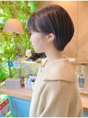 ミニウルフレイヤーカット顔周りカット前髪カットショート/大宮