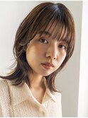 イメチェン外ハネボブ美髪のススメワイドバング
