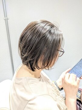 カミケンアジト(kamiken.ajito) 美シルエット◎ショートボブ【カミケンアジト/福島】