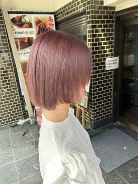 アヴァンス 天王寺店(AVANCE.) 【反則級ピンクボブ】