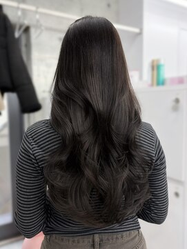 エヌアイ オモテサンドウ(ni omotesando) ショコラグレージュ/韓国レイヤー/透明感カラー　上野