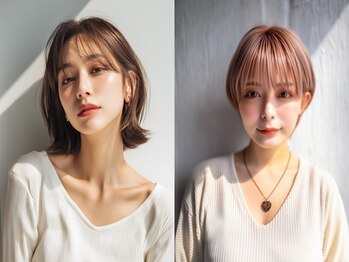 ルビナ 調布店(LViNA)の写真/[カット+カラー￥6400]さりげなく覗くポイントカラーがお洒落度UP！ハデ髪～ナチュラルまで◎[調布]