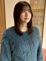 ロジェブルー(Rosier Bleu) 【レイヤーカット】ワンカールのみで動きが出るスタイル