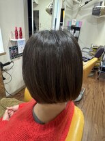 パンプキン(PUMPKIN) 大人女性のツヤ丸みボブヘナ